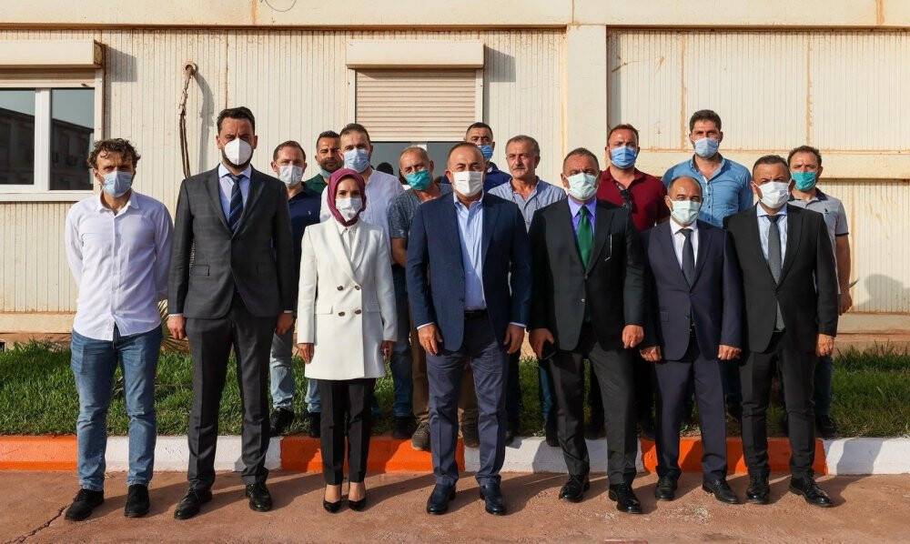 Dışişleri Bakanı Çavuşoğlu, Cezayir’de Türk yatırımcıların tesislerini ziyaret etti
