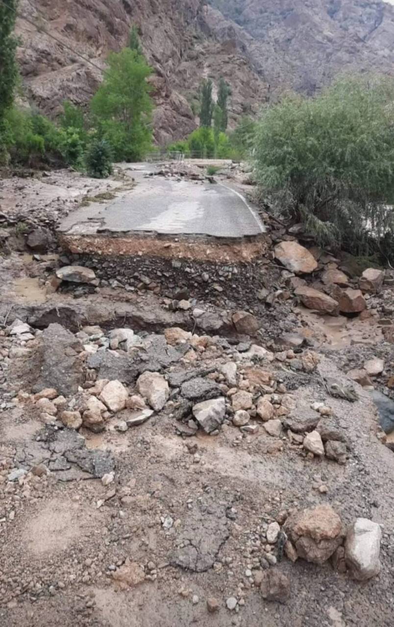Artvin’de heyelan nedeniyle 14 köy yolu ulaşıma kapandı