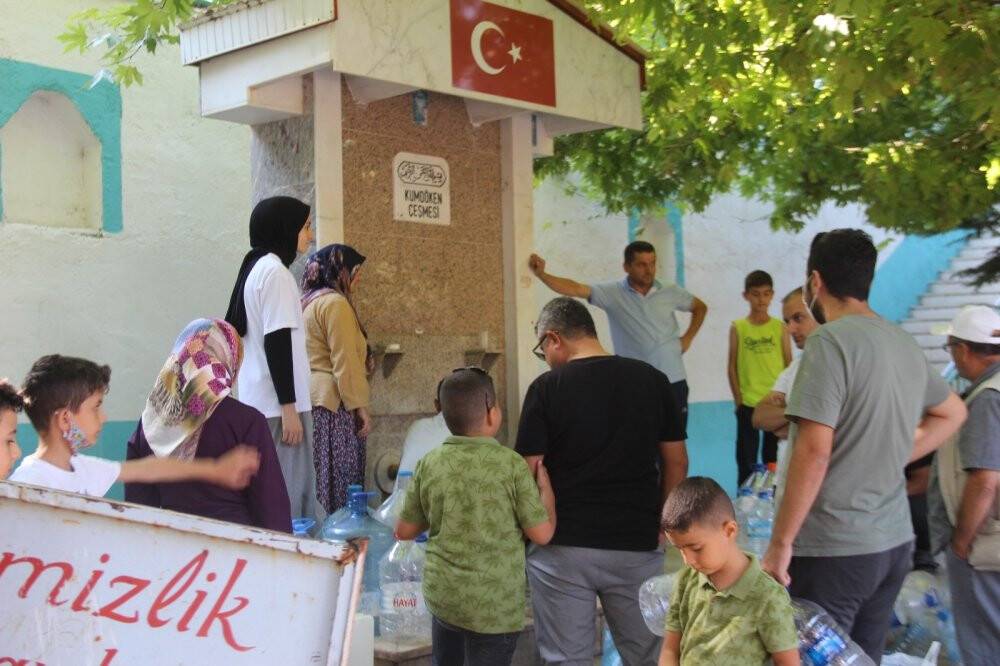 Kumdöken suyuna şifa aramak için geliyorlar