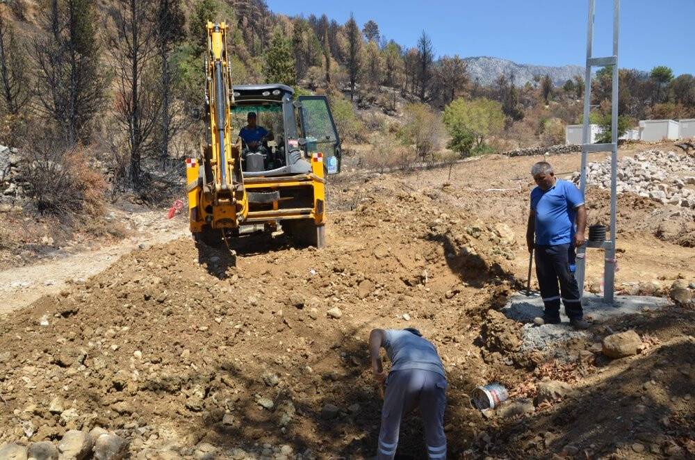 Antalya’da yangın felaketinin yaraları sarılıyor