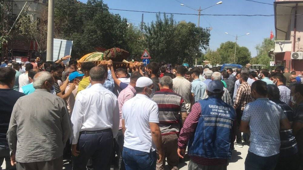 Cezaevinde ölen Büyükşen çiftçi cinayeti tutuklusu defnedildi