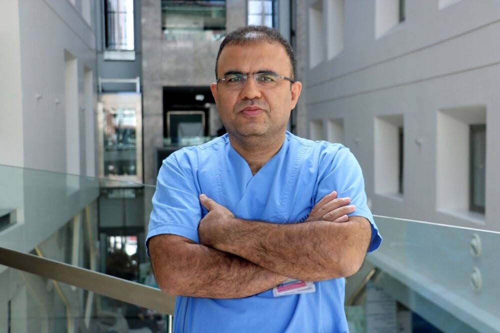 Nefes almakta güçlük çekiyordu burnundan 10 santimetre tümör alındı