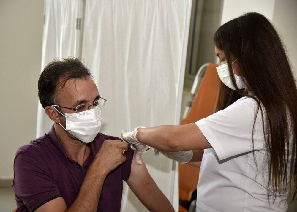 Selçuklu’da aşı çalışmaları sürüyor