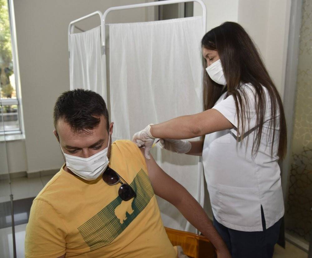 Selçuklu’da aşı çalışmaları sürüyor