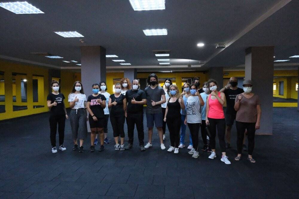 Kadınlar şiddete karşı Krav Maga öğreniyor