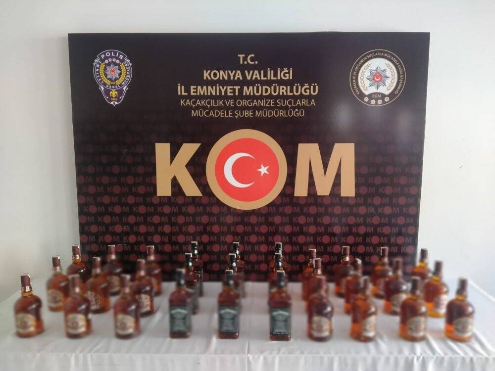 Konya’da 13 milyon adet gümrük kaçağı makaron ele geçirildi
