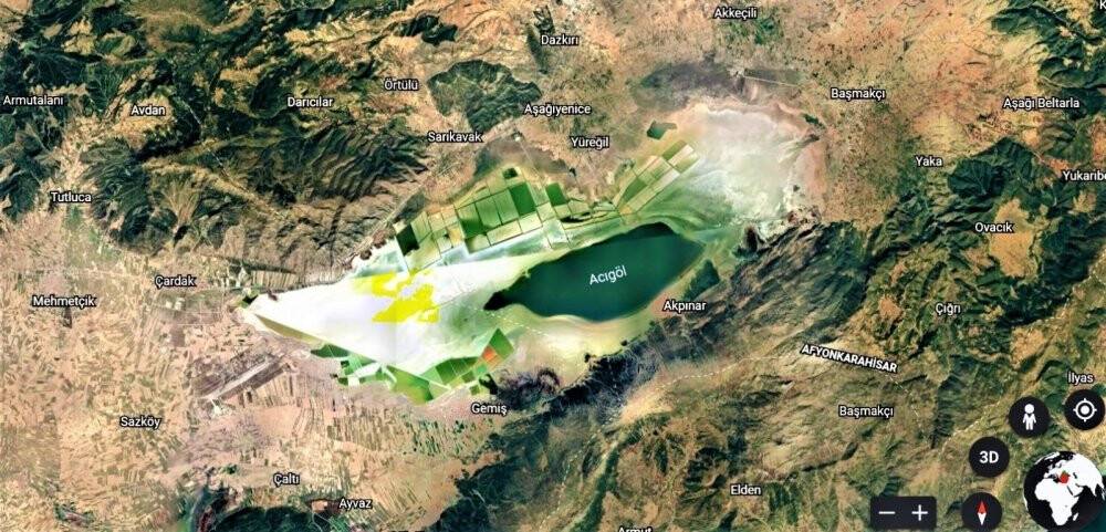 Türkiye’nin tek, dünyanın 2. büyük doğal sodyum kaynağı ’Acıgöl’ kuruyor