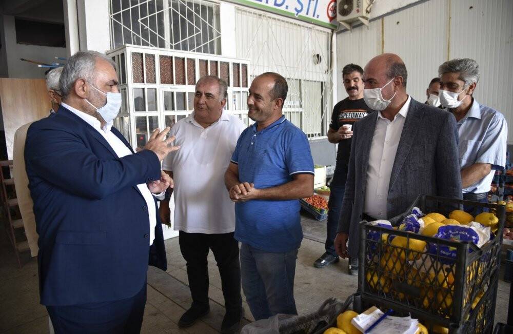 Başkan Pekyatırmacı: Sebze ve meyve hali şehrimizin önemli ekonomik dinamiklerinden birini oluşturuyor