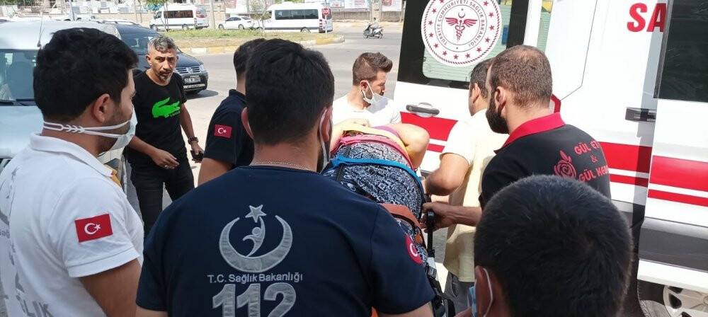 İncir ağacından düşen kadın yaralandı