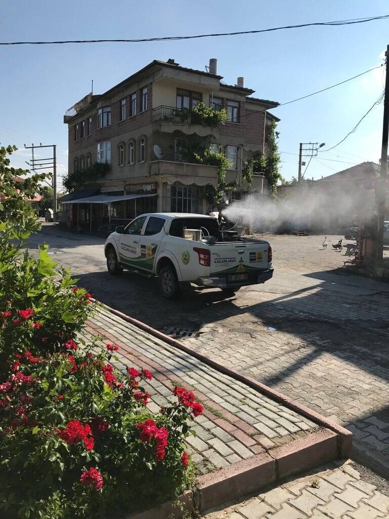 Konya Büyükşehir’in haşereyle etkin mücadelesi sürüyor
