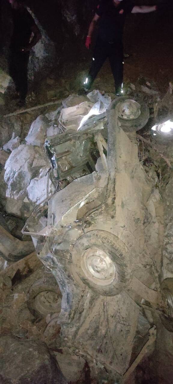 Taziye yolunda feci kaza: 3 ölü