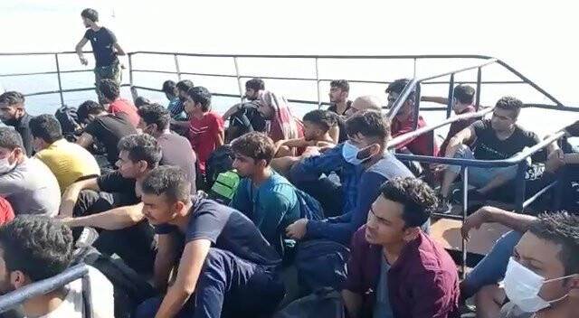 Akdeniz'de 204 düzensiz göçmen yakalandı