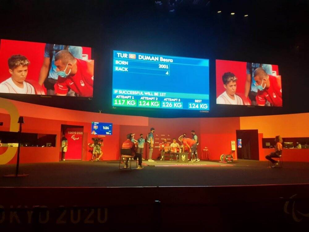 Meram Belediyespor'lu sporcu olimpiyatta Türkiye'nin gururu oldu