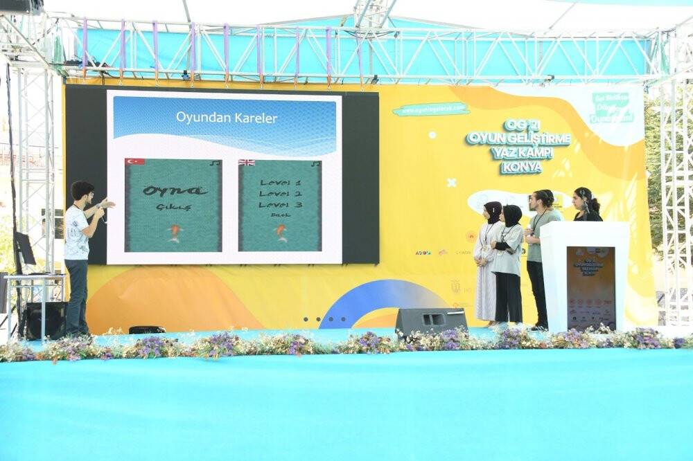 Konya Büyükşehir Belediyesi, Oyun Geliştirme Yaz Kampı’na ev sahipliği yaptı