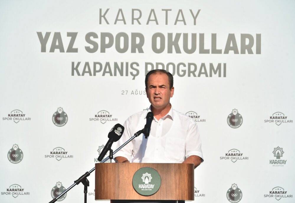 Karatay Yaz Spor Okulları’nın kapanış programı gerçekleştirildi