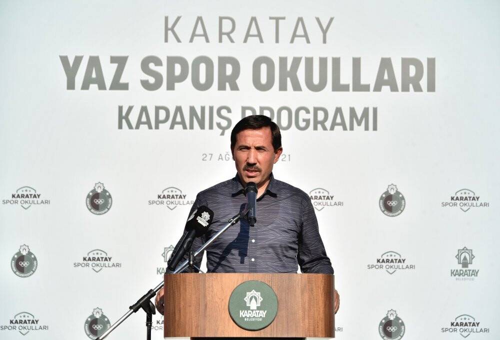 Karatay Yaz Spor Okulları’nın kapanış programı gerçekleştirildi