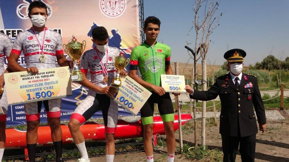 Malazgirt Zafer Kupasında Konyalı pedallardan başarılı sonuçlar