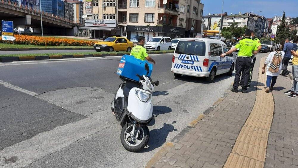 Motosikletler çarpıştı: 2 yaralı