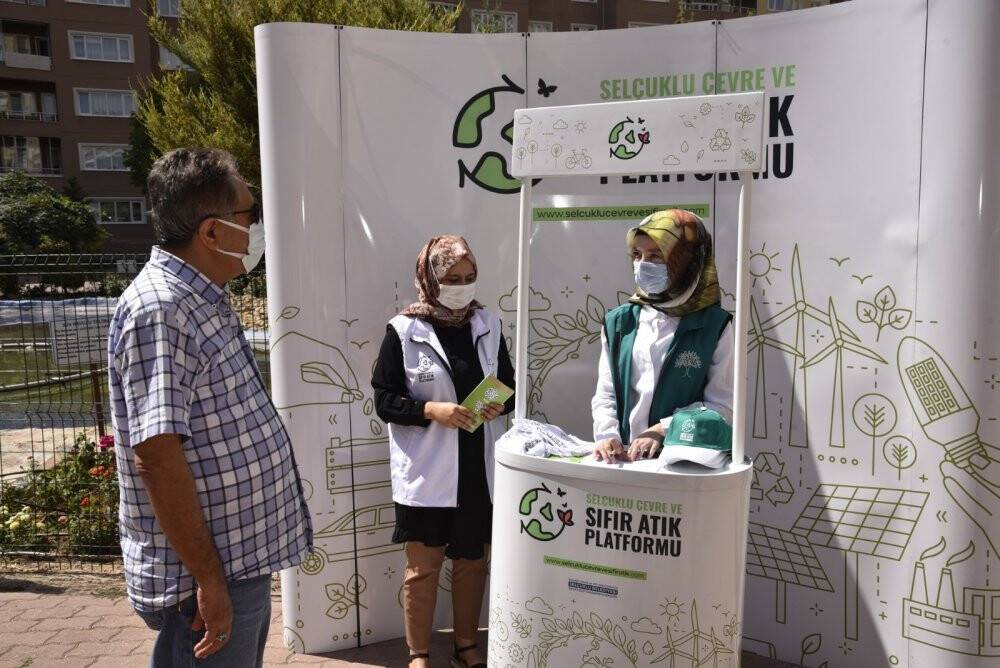 Selçuklu’da çevre ve sıfır atık çalışmaları hız kazandı