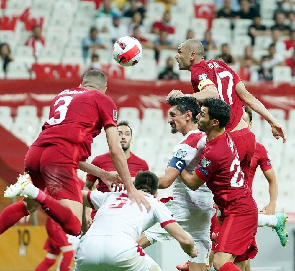 2022 FIFA Dünya Kupası Elemeleri: Türkiye: 2 - Karadağ: 2 (Maç sonucu)