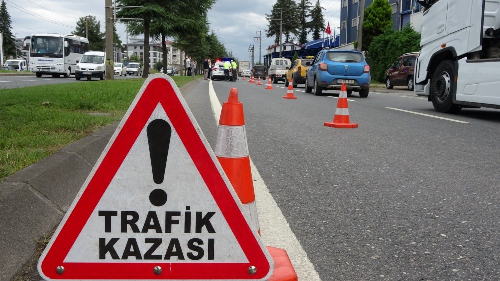 Ordu’da zincirleme trafik kazası: 1 yaralı