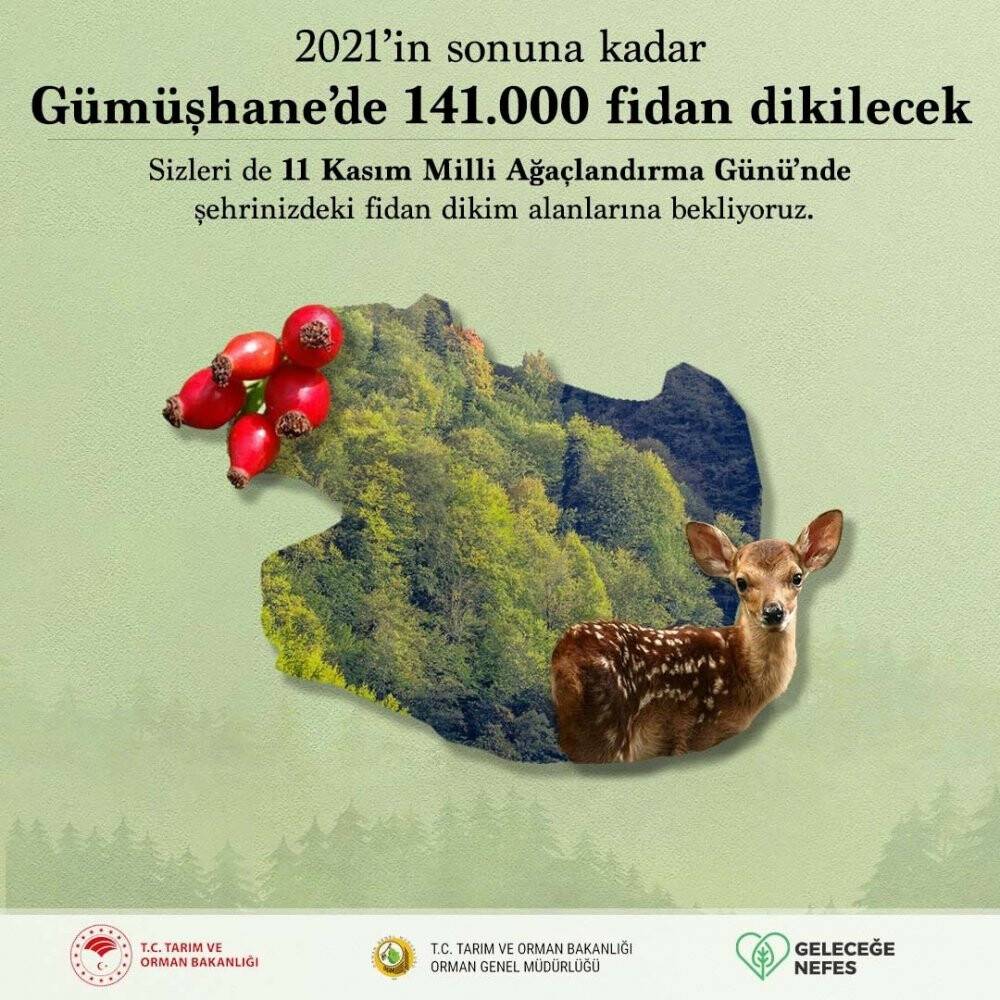 Bakan Pakdemirli’den fidan dikme çağrısı