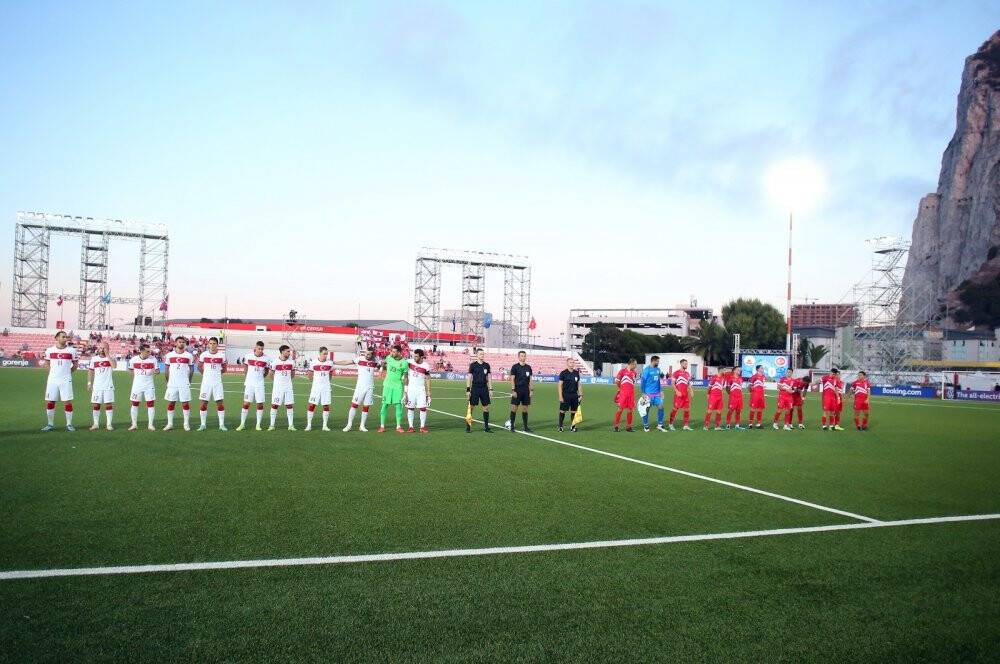 Cebelitarık: 0 - Türkiye: 0 (İlk yarı)