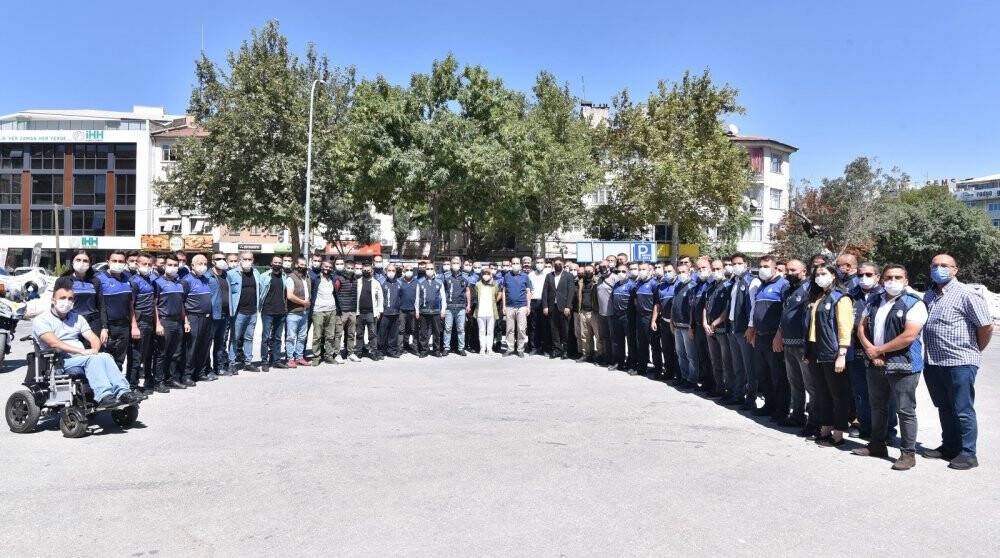 Başkan Altay Zabıta Teşkilatı’nın Kuruluş Yıl Dönümünü kutladı