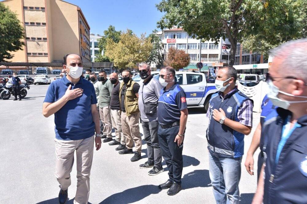 Başkan Altay Zabıta Teşkilatı’nın Kuruluş Yıl Dönümünü kutladı