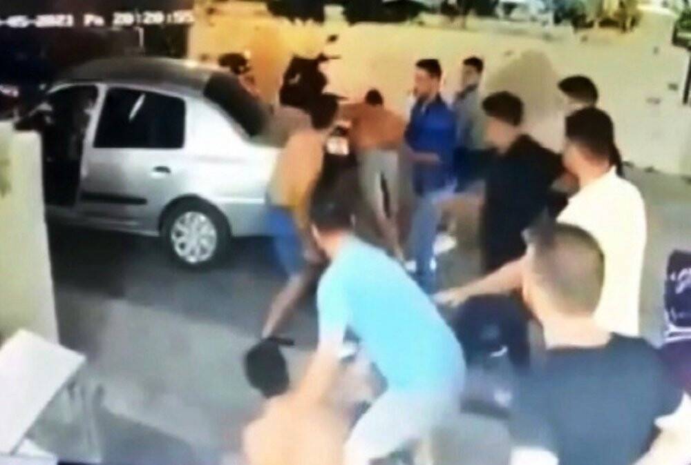 Cinayet anı kameralara yansıdı