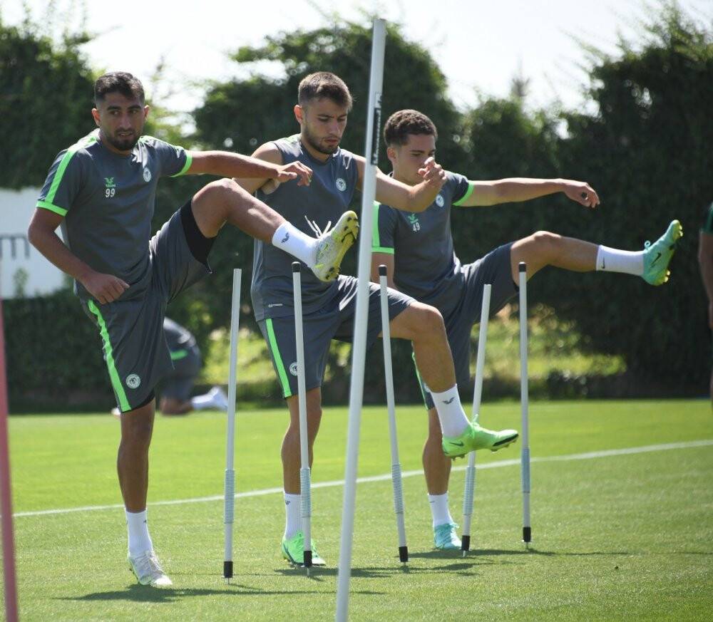 Konyaspor, Altay maçı hazırlıklarına devam etti