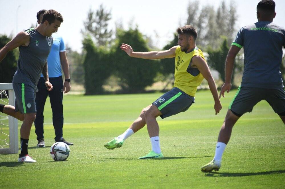 Konyaspor, Altay maçı hazırlıklarına devam etti