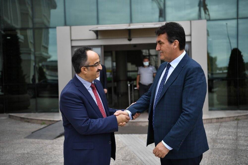 Yeni Karatay Kaymakamı Zafer Orhan'dan Osmangazi'ye veda etti