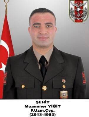 El Bab Şehidi Piyade Uzman Çavuş Muammer Yiğit memleketline uğurlandı