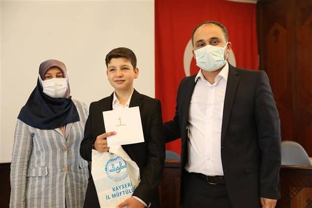 Hafızlık Yarışması Bölge Finali Kayseri’de yapıldı