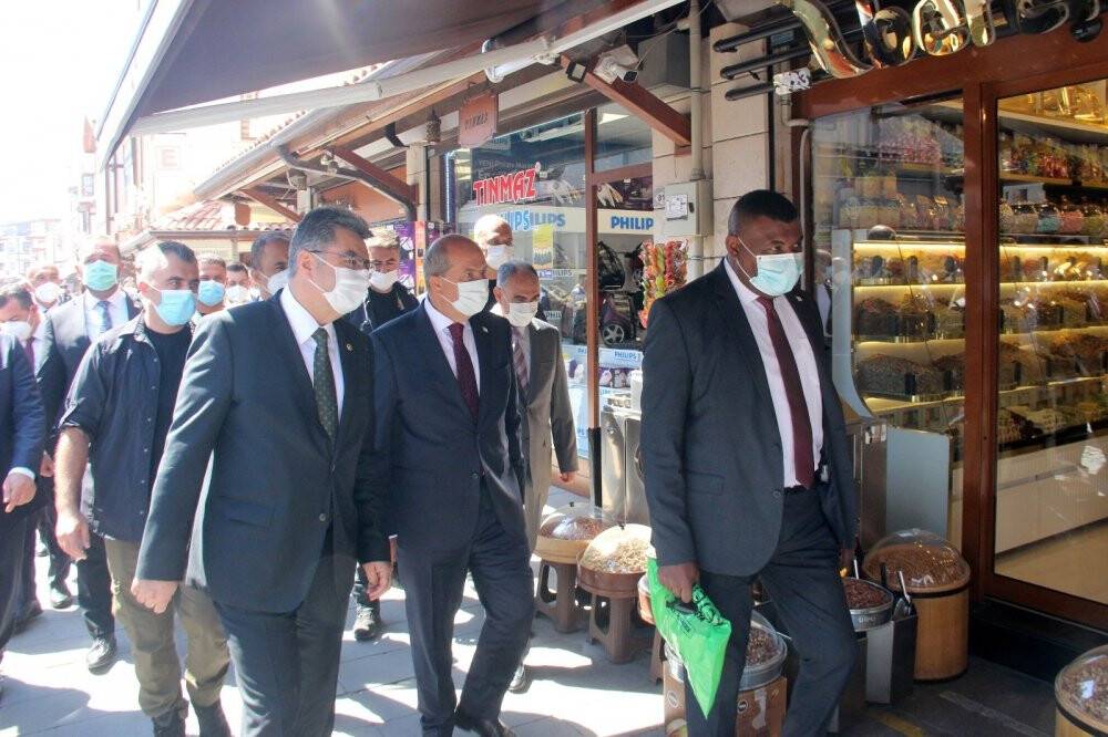 KKTC Cumhurbaşkanı Tatar: Kimsenin gücü bizim bağlarımızı Türkiye ile koparmaya yetmez