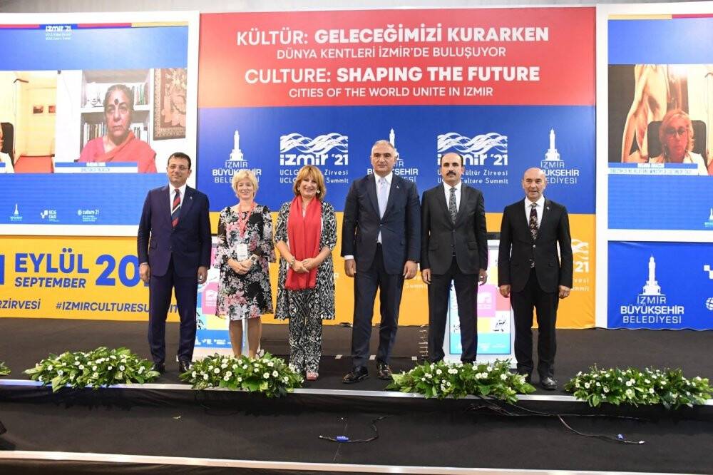 Başkan Altay UCLG 2021 İzmir Kültür Zirvesi’ne katıldı