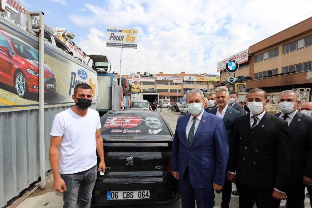 BBP Genel Başkanı Destici: Edremit’i kara çarşaflılar kurtardı