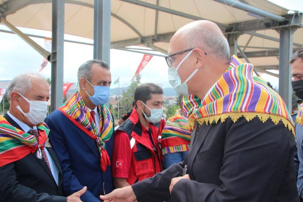Konya’dan gönderilen berat Söğüt’te teslim alındı