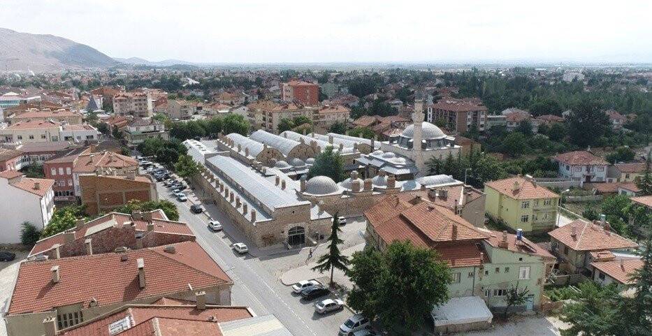 Konya'da Osmanlı yadigarı külliye hizmet vermeye devam ediyor