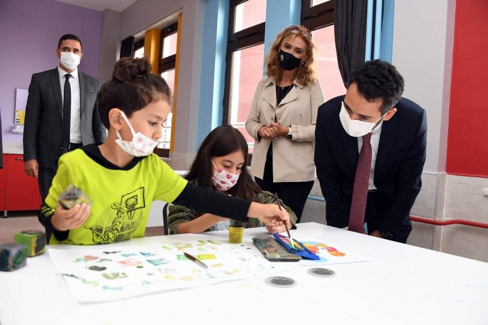 Konya’da özel öğrencilerin hasat sevinci