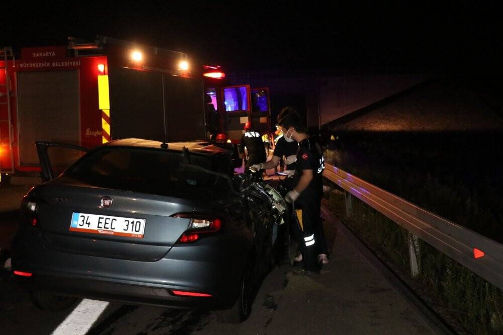 Kuzey Marmara Otoyolu’nda feci kaza: 1 ölü, 3 yaralı