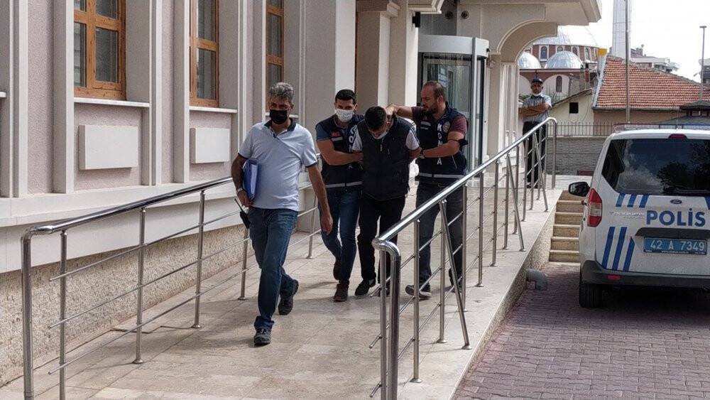 Konya’da arkadaşını öldüren cinayet zanlısı saklandığı metruk evde yakalandı