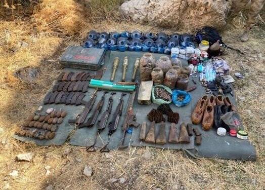 Terör örgütüne ağır darbe: 9 ayda 979 sığınak imha edildi