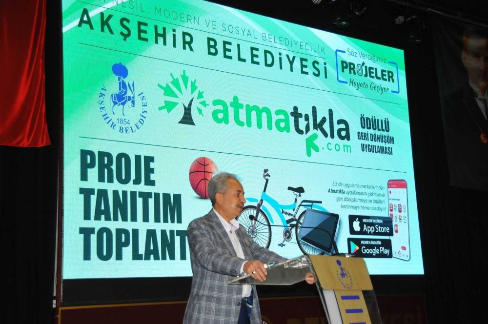 Akşehir Belediyesinden Türkiye’de bir ilk: 'atmatıkla'