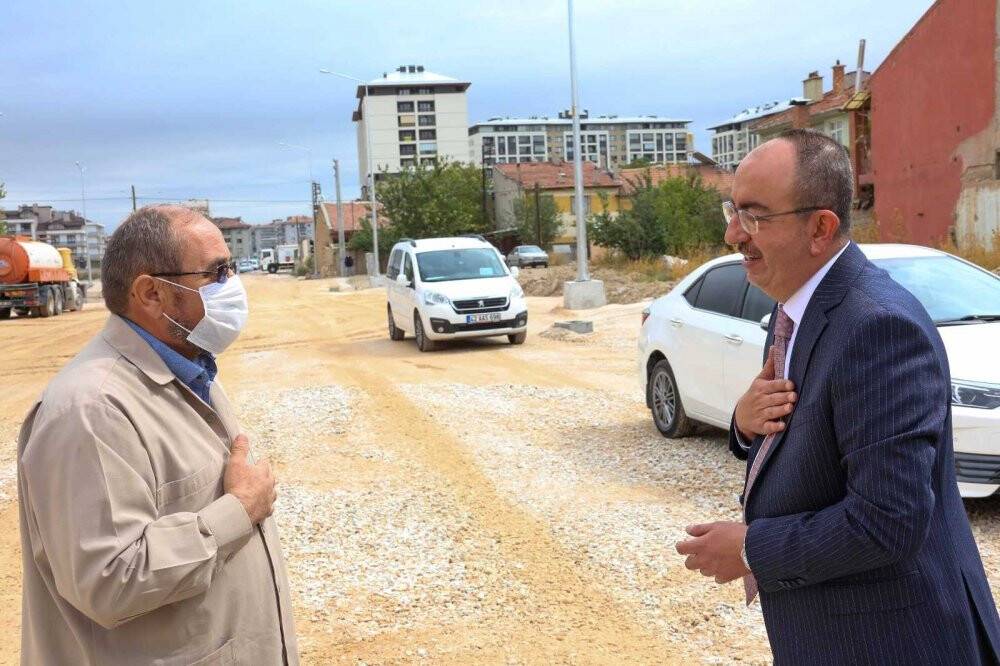 Konya'nın yeni caddesinde sona yaklaşıldı