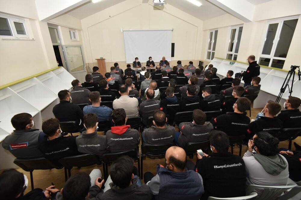 Başkan Kılca ve Kavuş, “Çalışan Gençlik” ile buluştu