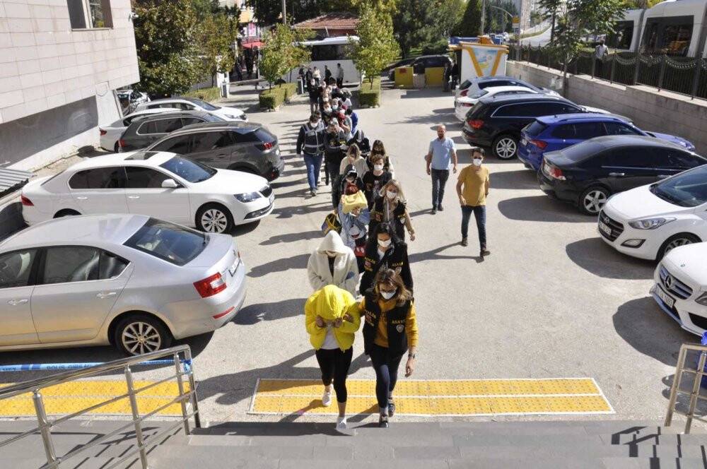 Konya dahil 6 ilde fuhuş operasyonu