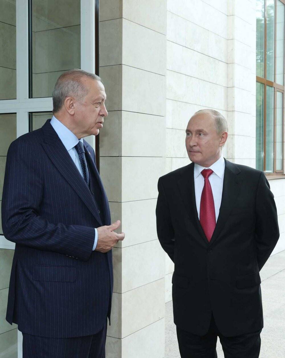 Cumhurbaşkanı Erdoğan ile Putin’in görüşmesi sona erdi