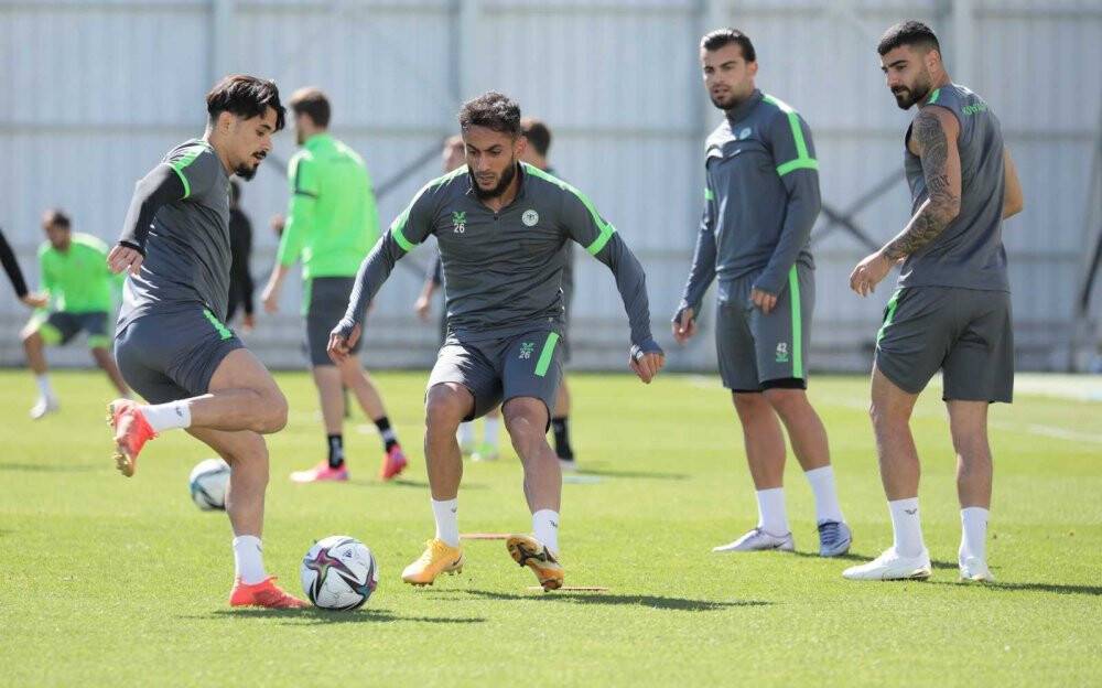 Konyaspor, Alanyaspor maçı hazırlıklarını tamamladı